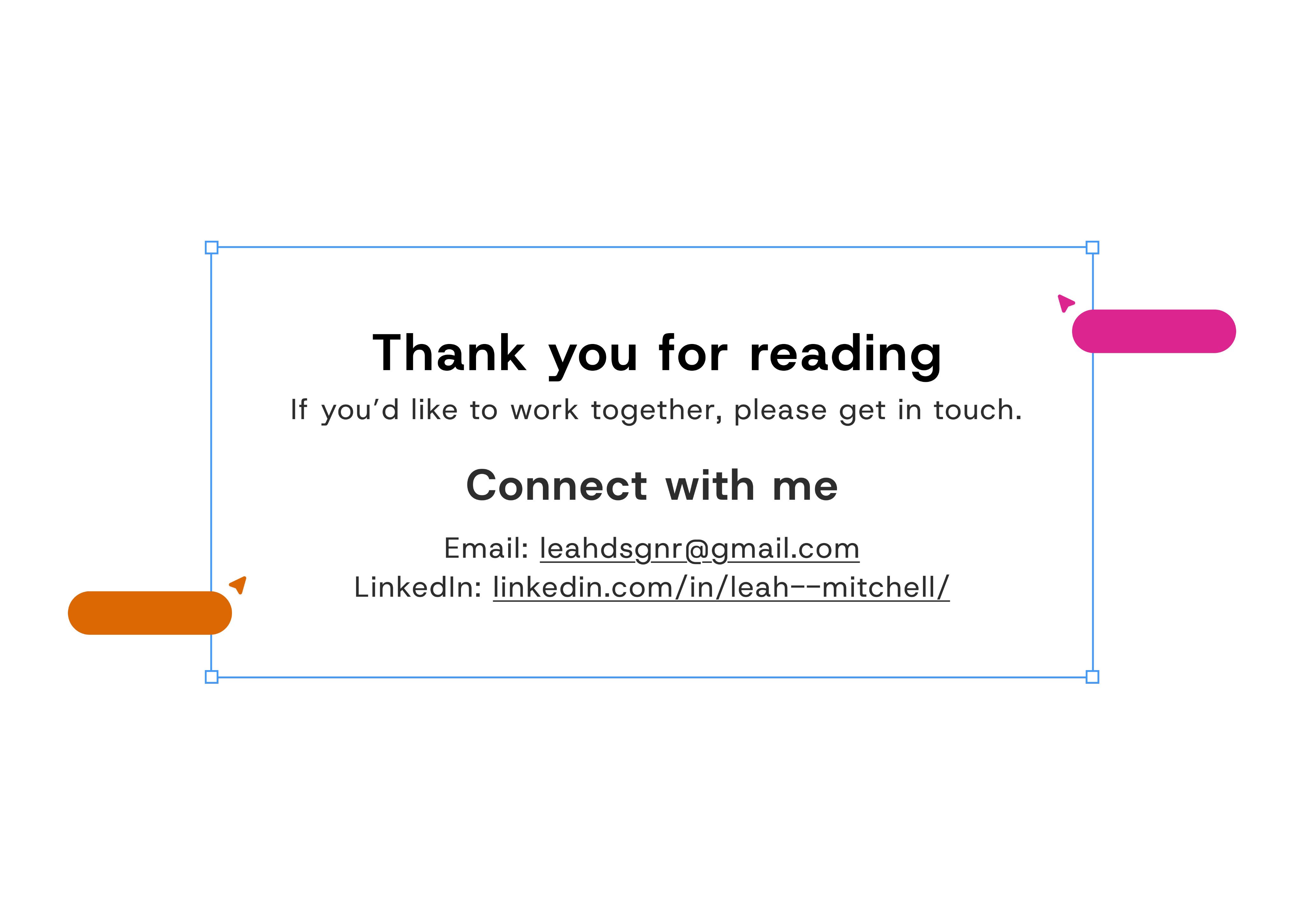 Contact footer