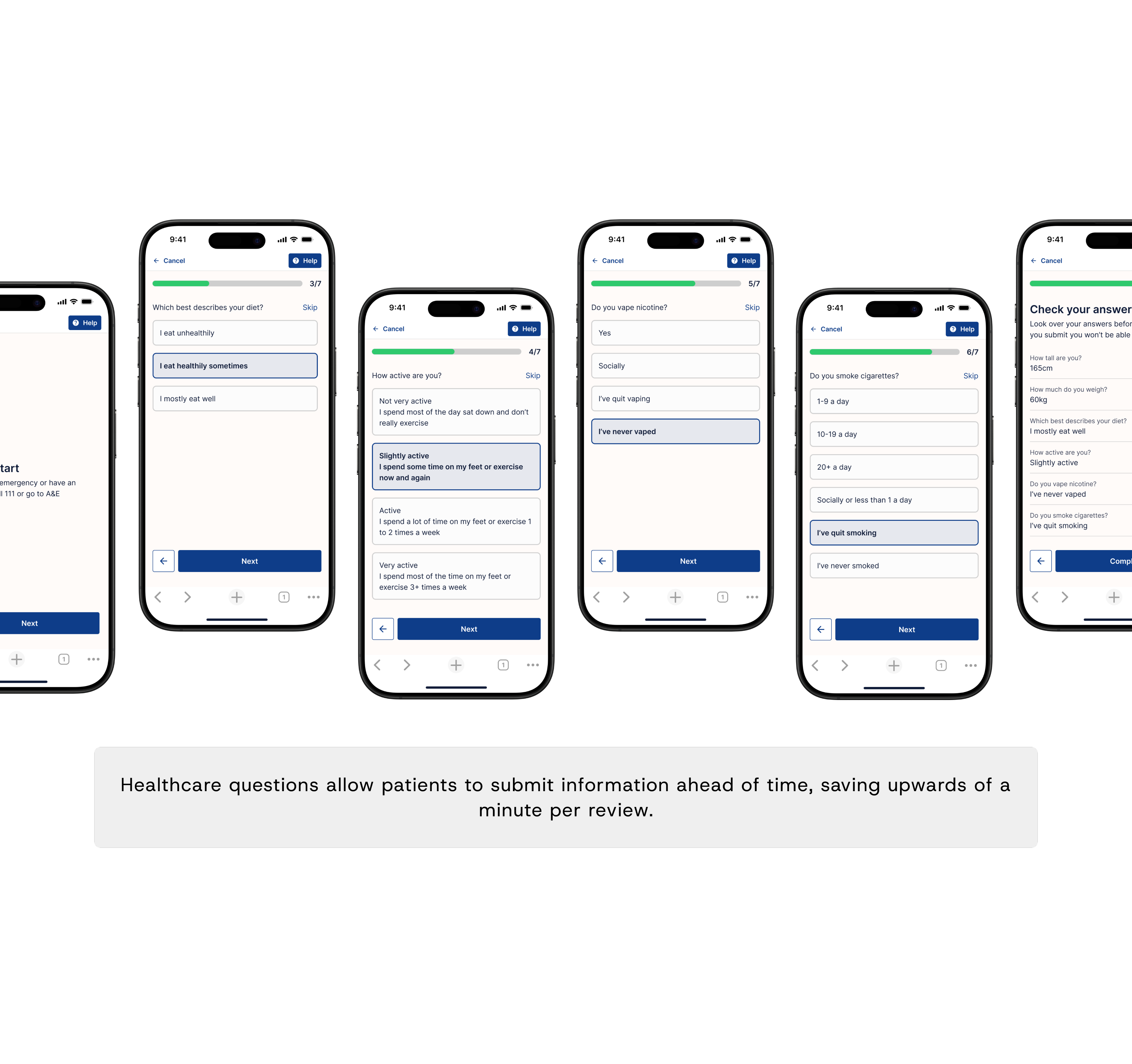 Lifestyle screens