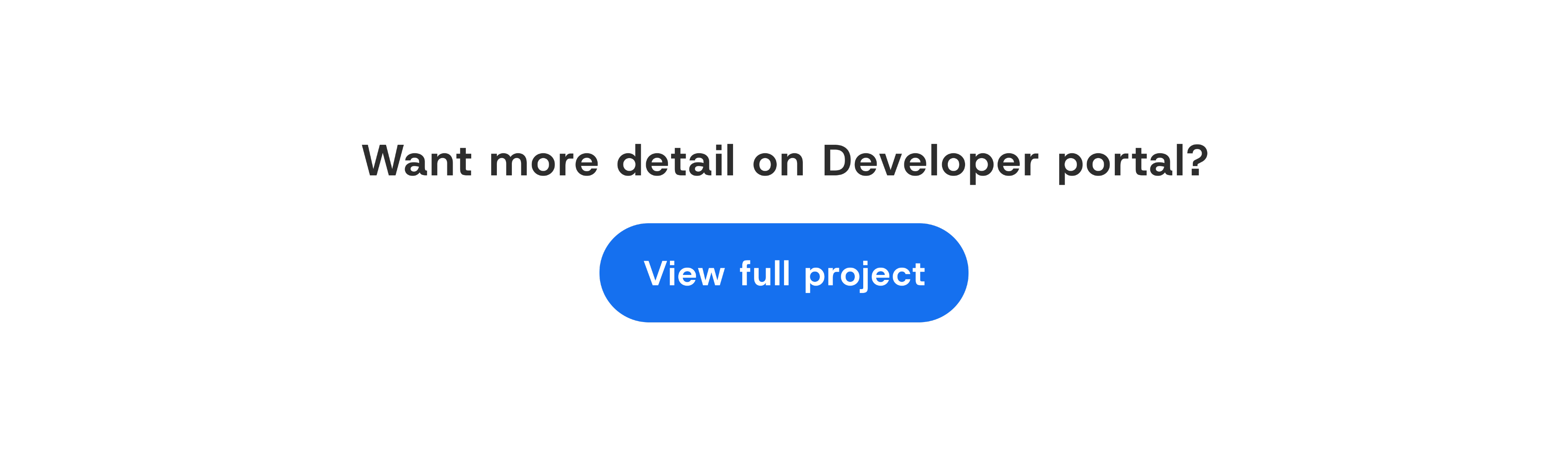 Click to view more details on the developer portal